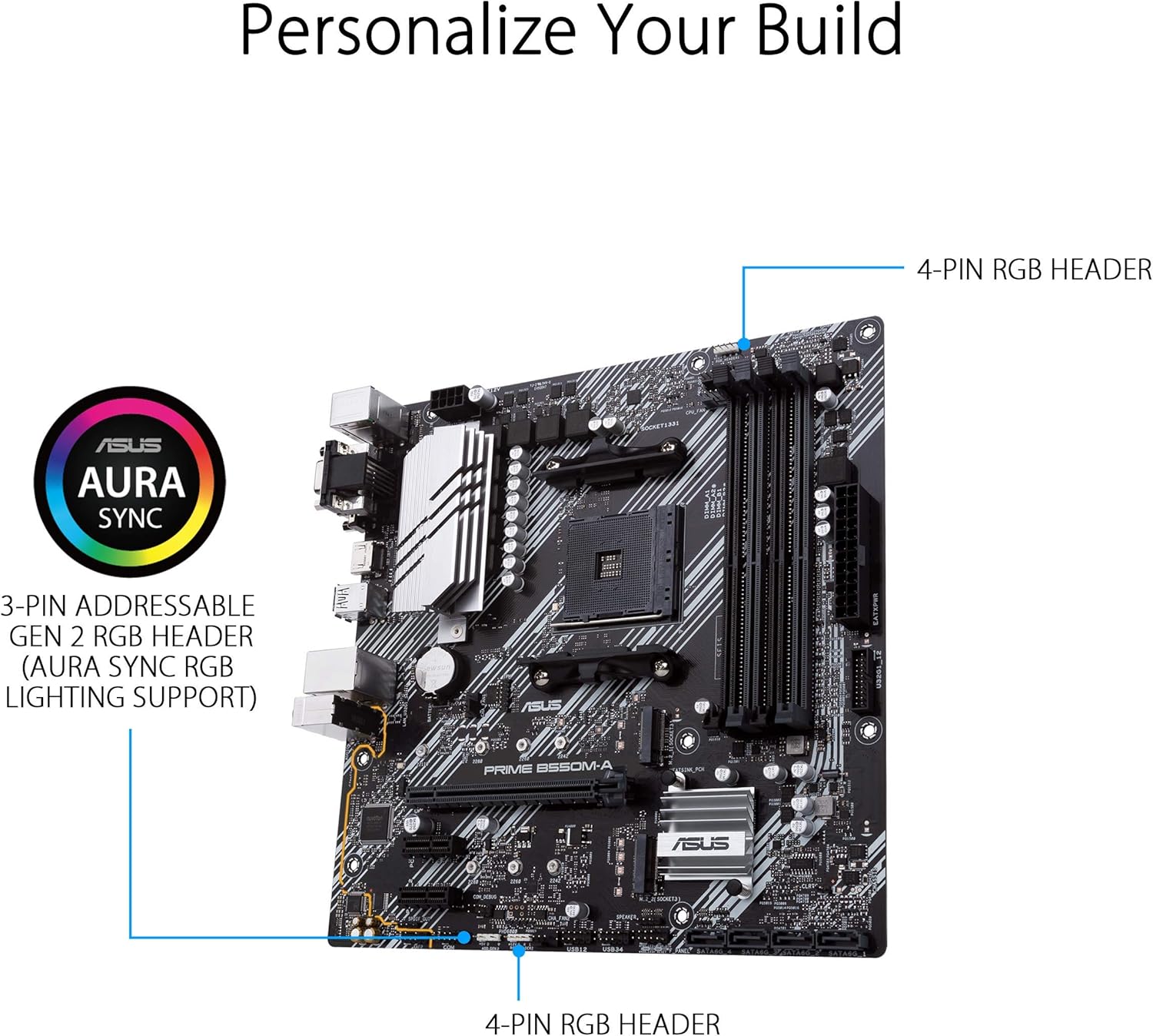 ASUS Motherboard Prime B550M-A WiFi II ASUS Motherboard Prime B550M-A WiFi II